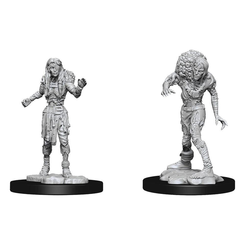 WizKids D&D Nolzur's Marvelous Miniatures - Drowned Assassin & Drowned Ascetic Dual Pack | Plastic 1
