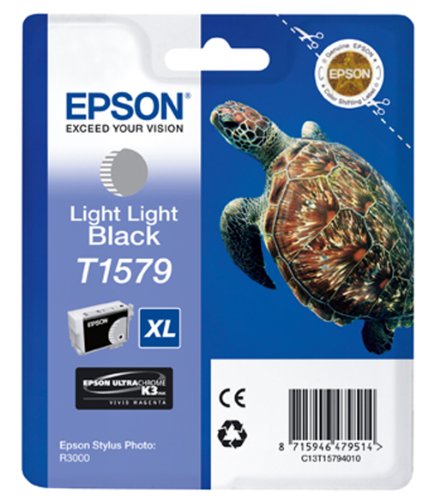 Epson Stylus Photo R3000 Light Light Black Ink Cartridge (C13T15794010)