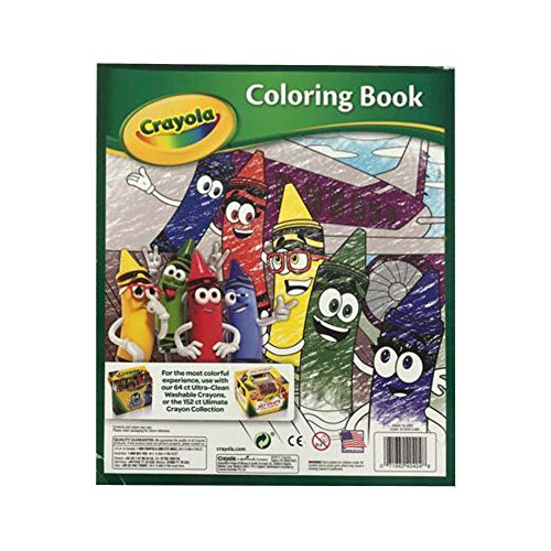Crayola - 64 Page Colouring Book with Crayola Characters Activity Book 2