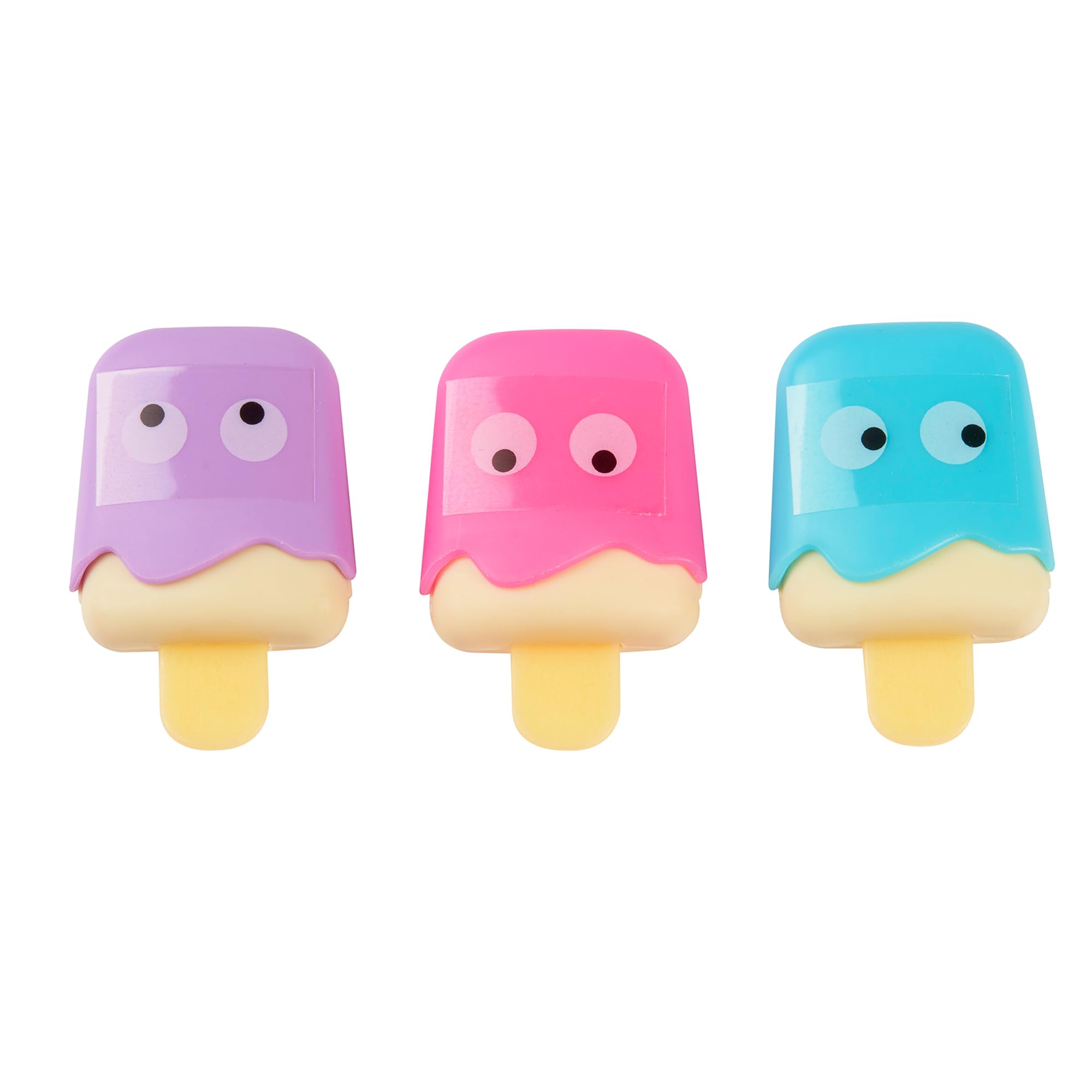 Tinc Ice Lolly Lip Balms - Hydrating, 3 Flavors (Candy, Vanilla, Rose) | Pack of 3 2
