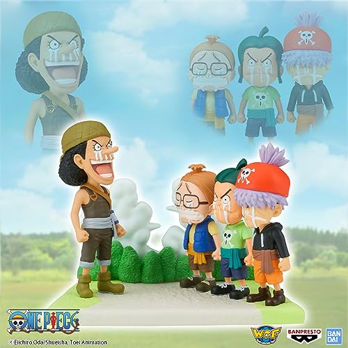 Banpresto WCF-Log Stories One Piece - Usopp Pirates Figurine (BPR88809)