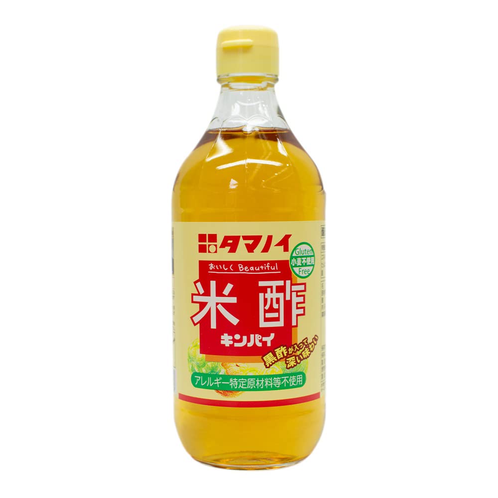 タマノイ Japanese Rice Vinegar - 500 ml Bottle | Sushi Seasoning | Ingredients: Rice, Alcohol