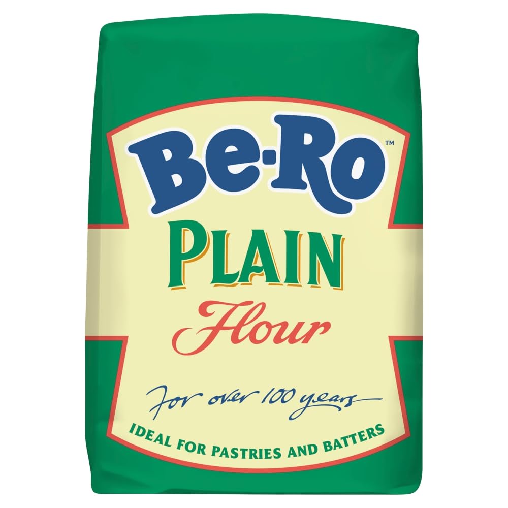 Be-Ro Plain All-Purpose Flour - 1.5 kg Bag | Trusted British Baking Staple