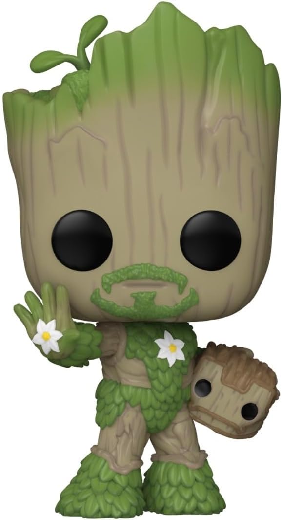 Funko Pop! Marvel We Are Groot - Iron Man Vinyl Figure (79516)