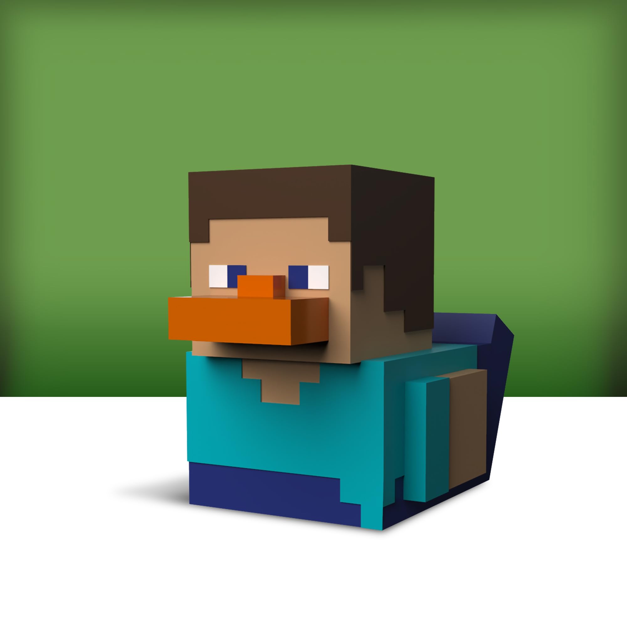 Minecraft Mini Steve Collectible Vinyl Rubber Duck Figure - Official TUBBZ Merchandise