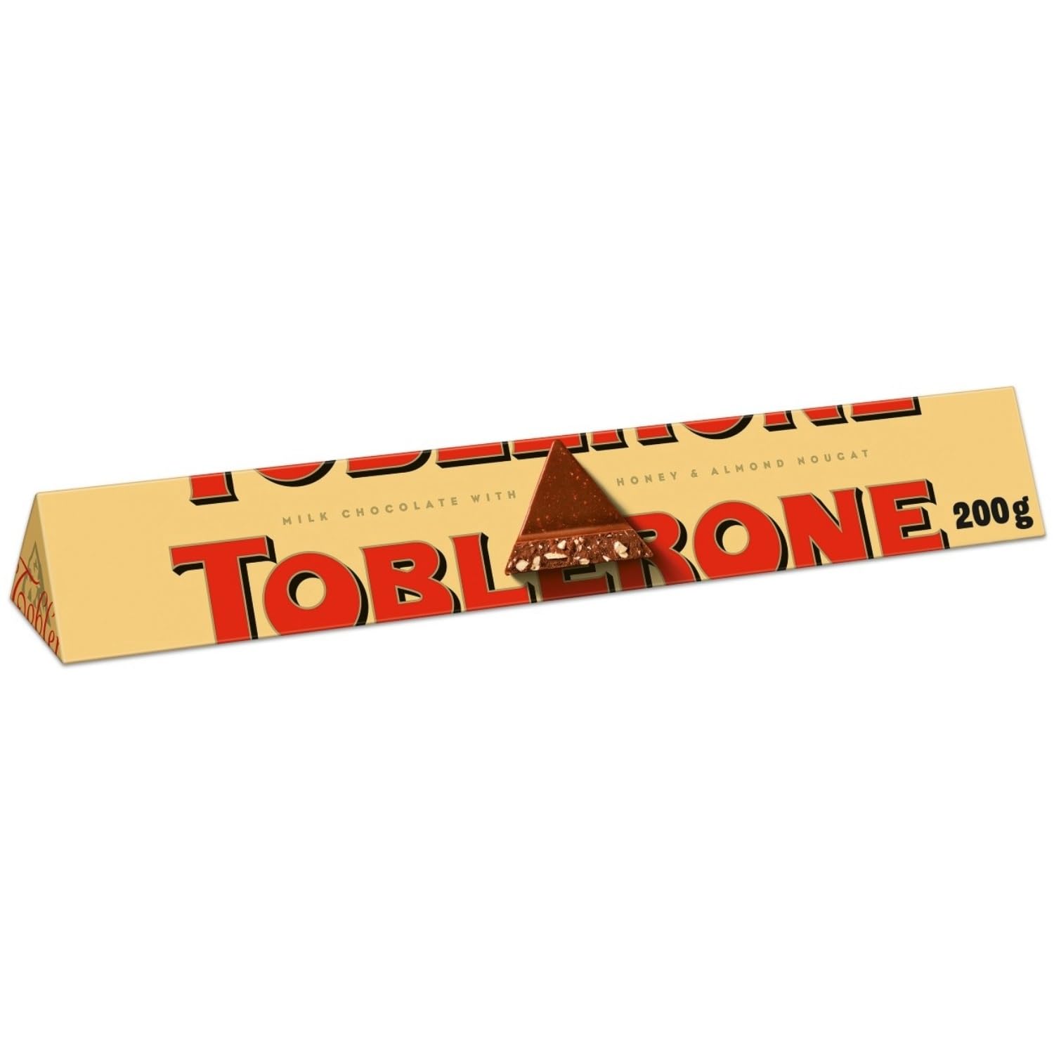 Toblerone Milk Chocolate Bar with Honey & Almond Nougat - 200g Gift Bar 8