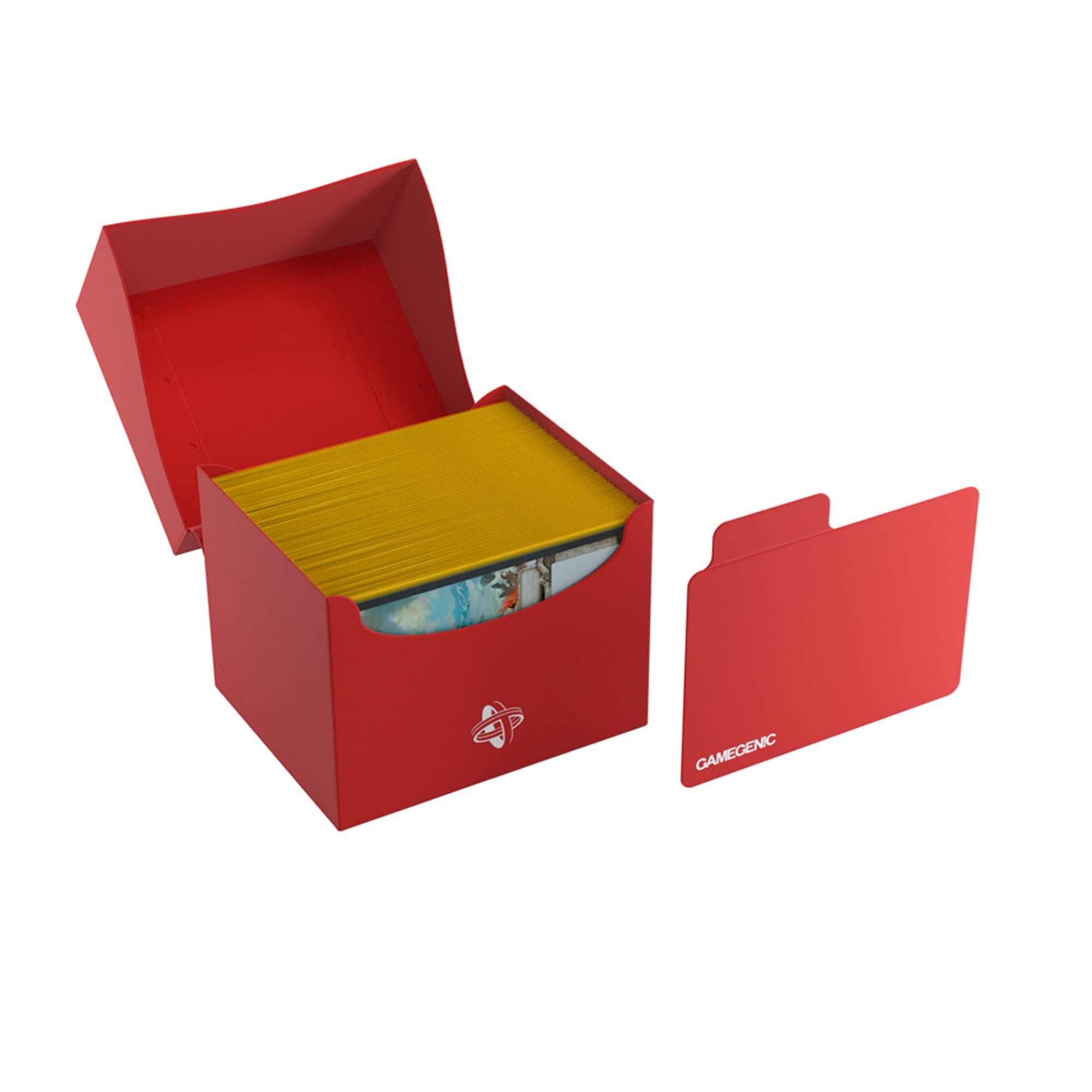Gamegenic Side Holder 100+ XL Red - Holds 100 Double-Sleeved Cards 3