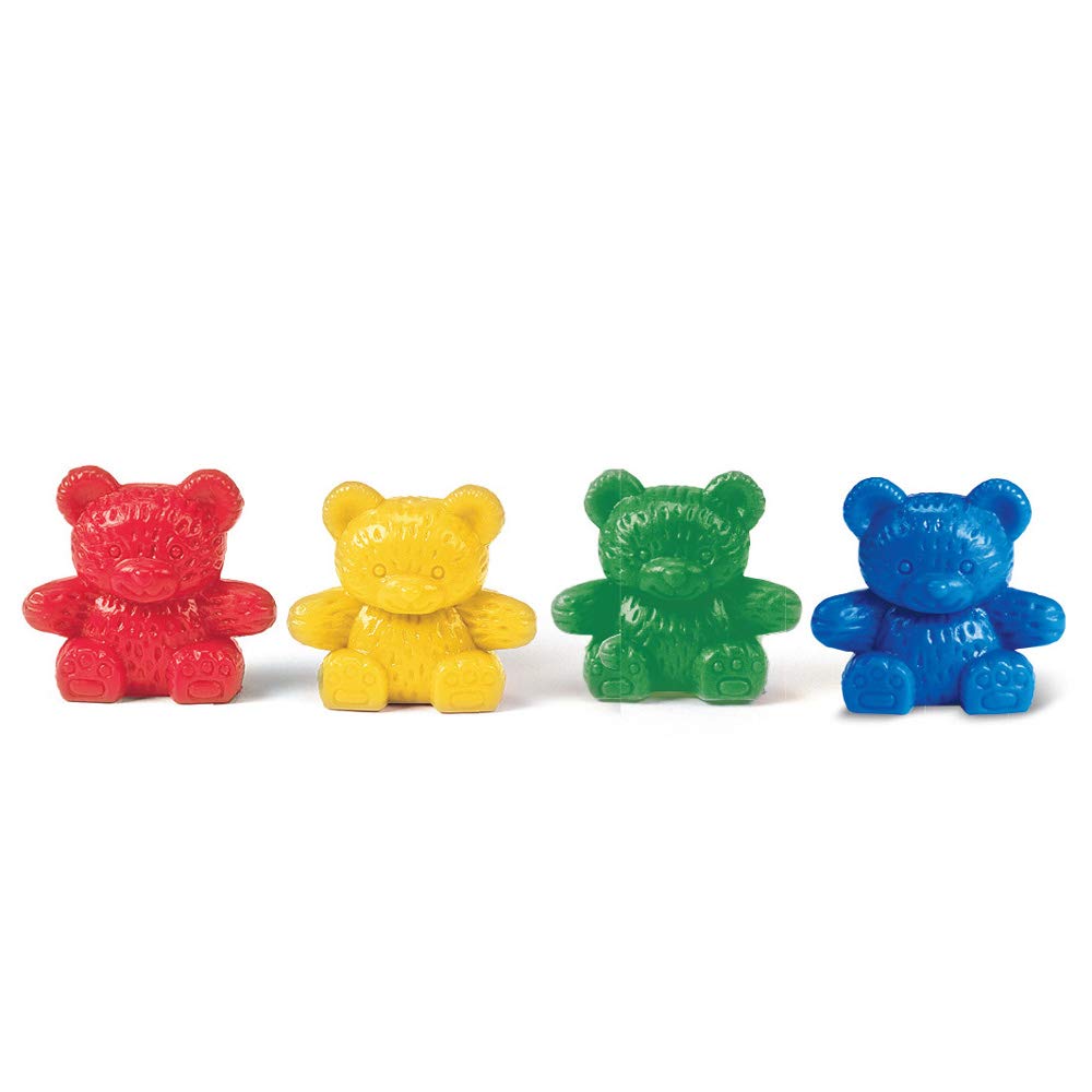 Learning Resources The Original Three Bear Family Counters Set - 80 Pieces | 4 Colours, 3 Sizes, 3 Weights | Ages 3-7 4