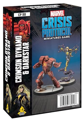 Atomic Mass Games Crimson Dynamo & Dark Star Marvel Crisis Protocol Miniatures (FFGCP88)