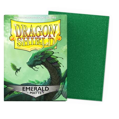 Dragon Shield Arcane Tinmen Matte Card Sleeves - Emerald (100ct)