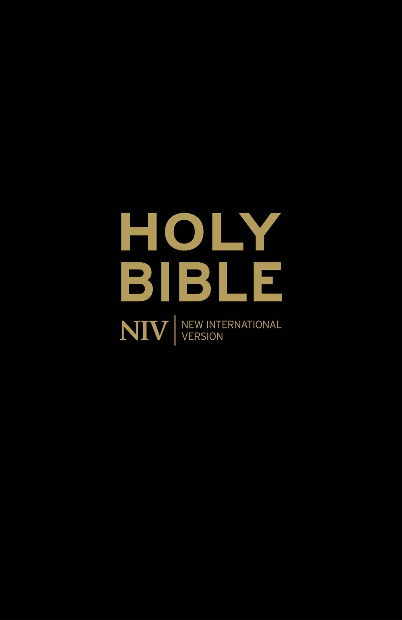 Hodder Faith NIV Holy Bible - Anglicised Black Gift and Award Edition | Paperback | English