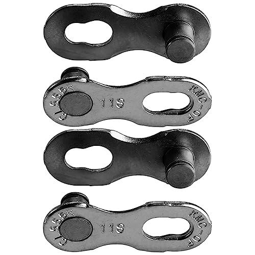 KMC 11 Speed MissingLink, Silver, 2 Pairs