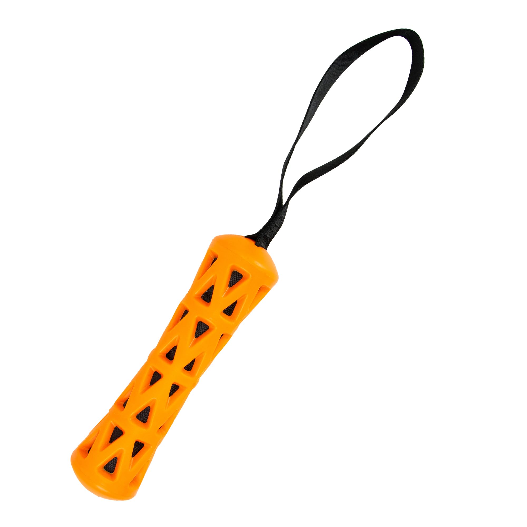 Ancol Extreme Floating Baton Dog Toy - Orange/Black, 25cm Length