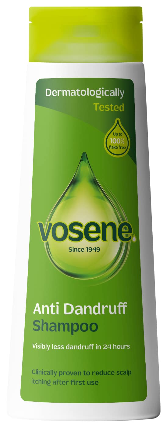 Vosene Anti-Dandruff Shampoo - Reduces Itching & Flakes | 500 ml