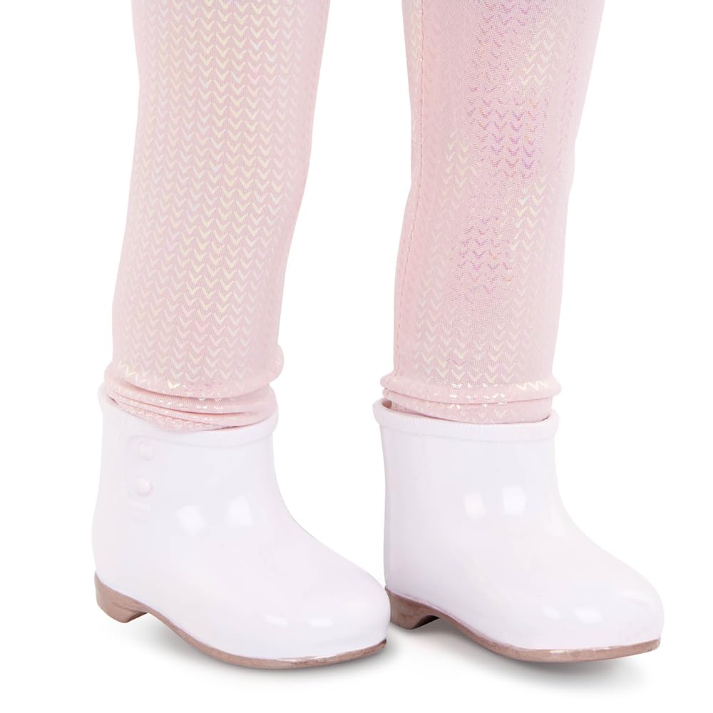 Our Generation Pink Faux-Fur Coat Outfit for 18-inch Dolls - Fashion Playset for Ages 3+ 8