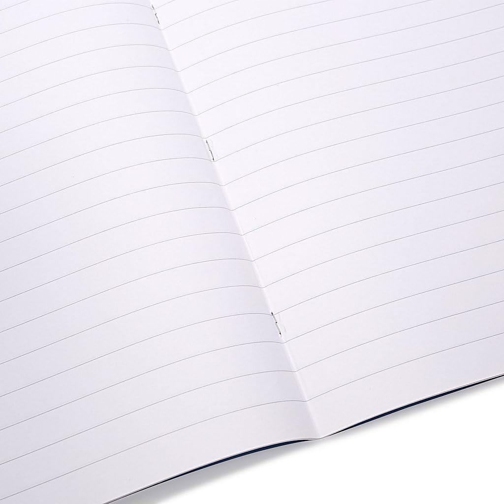 Rhino Composition Notebooks - 8 x 6.5 Inch, 48-Page, 12mm Lined, Dark Blue Cover, 10-Pack 3