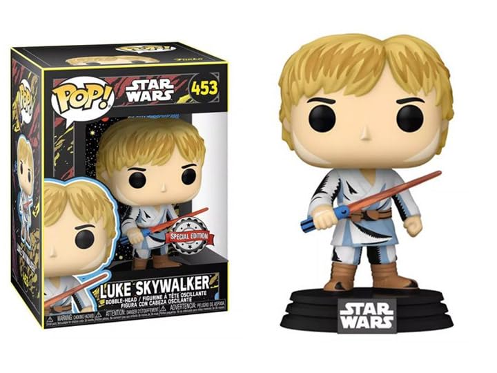 Funko Pop! Star Wars Retro Series - Luke Skywalker Vinyl Figure 453