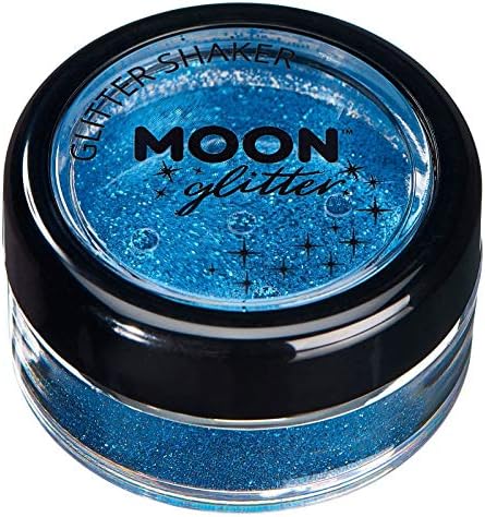 Moon Glitter - Holographic Glitter Shaker (5g) - Pink Cosmetic Grade Loose Glitter for Face, Body, Hair, Nails 21