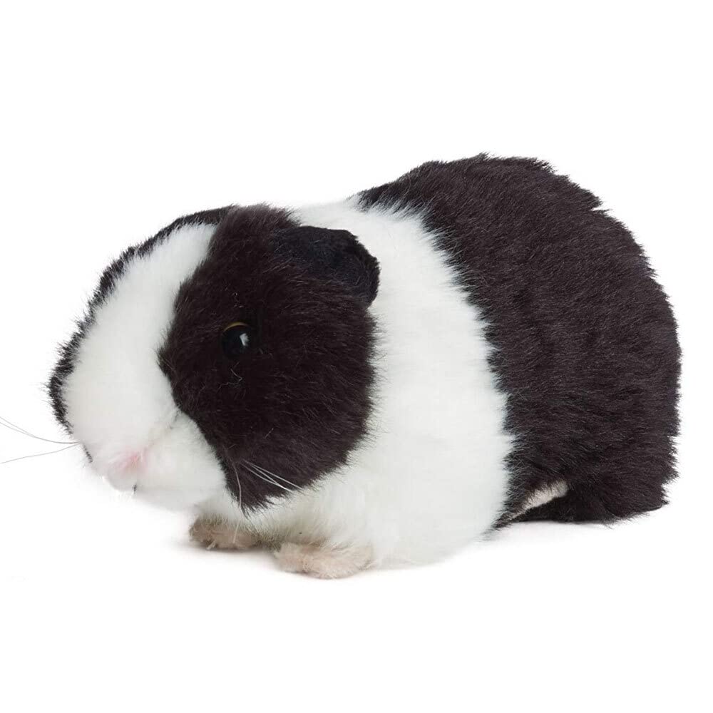 Living Nature Soft Toy - Plush Guinea Pig with Sound, 20cm, Brown 5