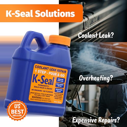 K-Seal Coolant Leak Repair - Fast & Permanent Engine Fix for Vehicle Maintenance (ST5501)