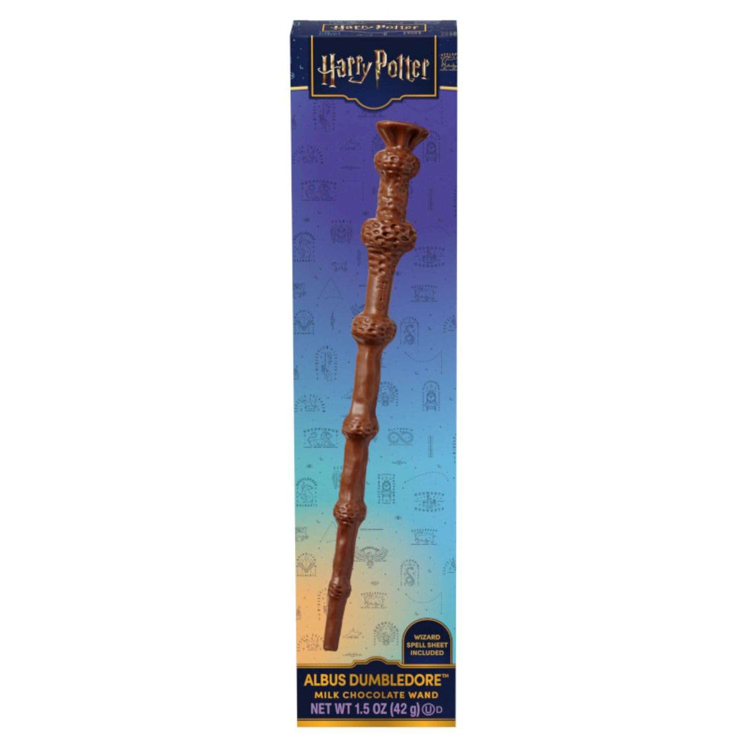 Jelly Belly Harry Potter Chocolate Wand 42g - White and Gold Milk Chocolate Treat