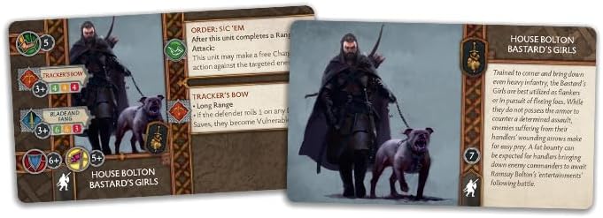 Cool Mini or Not - A Song of Ice and Fire: Bolton Bastard's Girls - Miniature Game