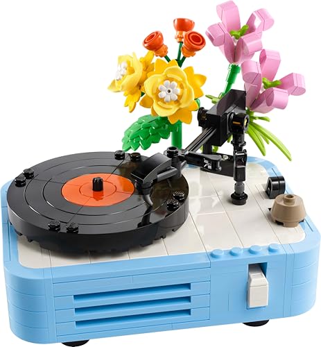 LEGO Creator 3in1 Record Player with Flowers Building Set - Rebuilds into Radio or Microphone, 366 Pieces 2
