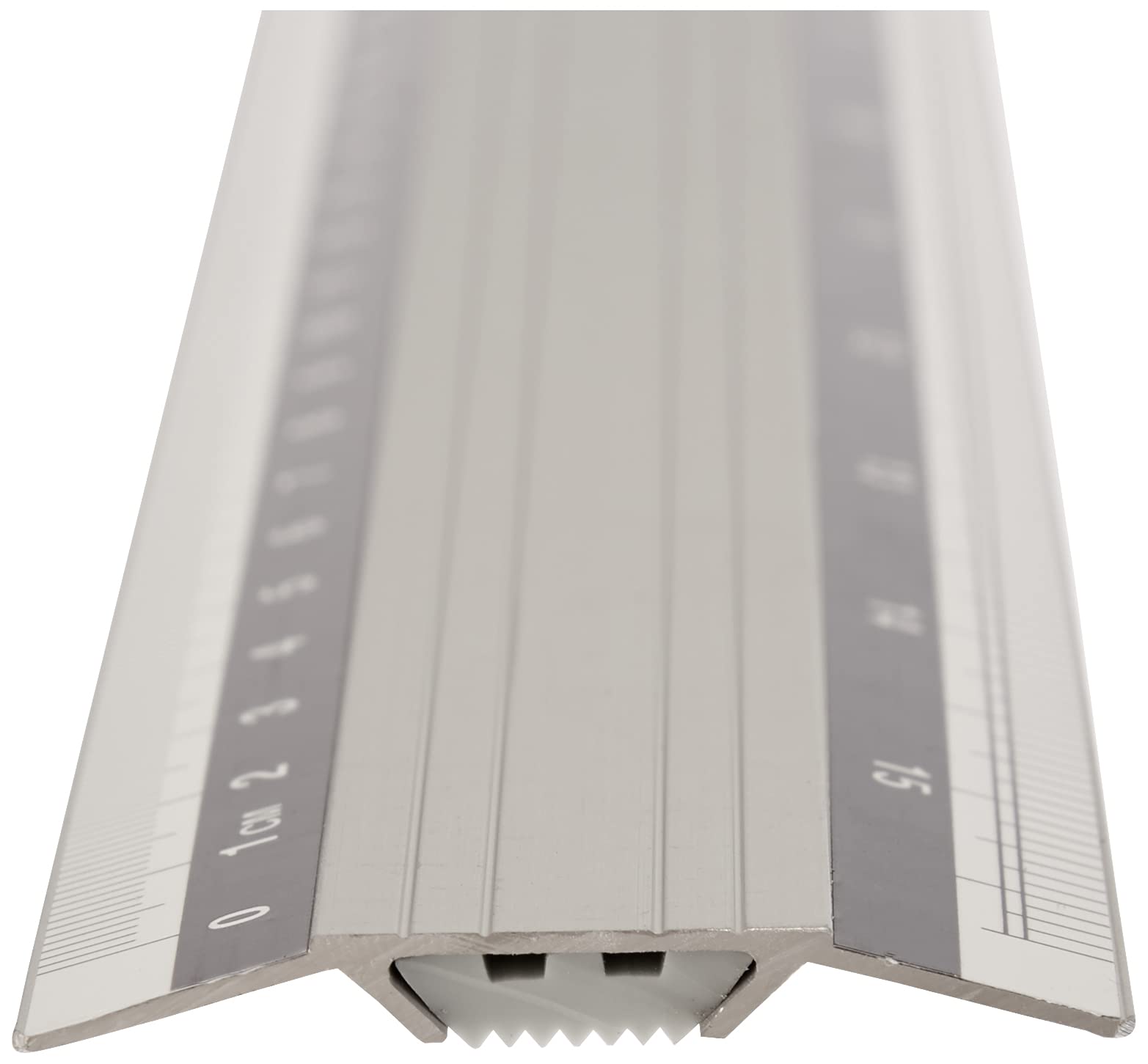 Westcott E-10192 00 Aluminum Ruler - 40 cm / 16' Length | Metric & Inch Scale 6