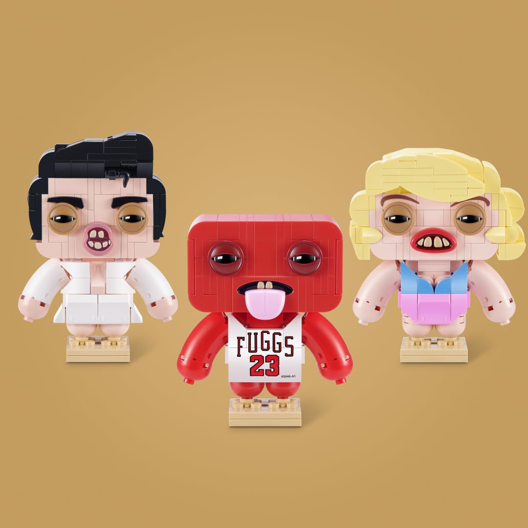 Max Build More Fuggler Stars Collection (Greazee) Action Figure - Build & Collect 3