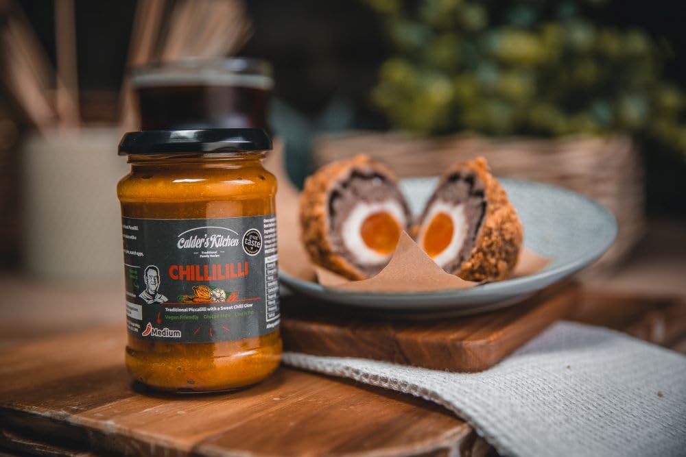 Calder's Kitchen - Piccalilli Gift Box, 3 x 285g Jars 10