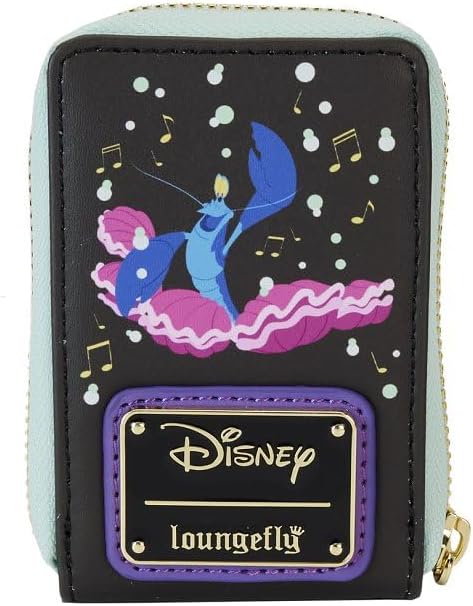 Loungefly Disney The Little Mermaid Life is The Bubbles Accordion Coin Purse (LF-WDWA3023)