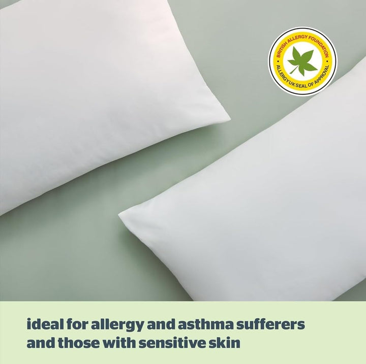 Silentnight - Anti-Allergy Collection Microfibre Pillow Pack of 2 (Twin)