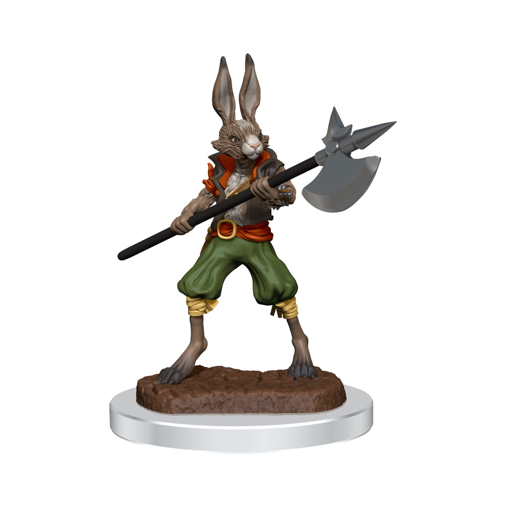 WizKids Nolzur's Marvelous Miniatures - Harengon Brigands (2 Units) | Plastic | Ready to Paint 2