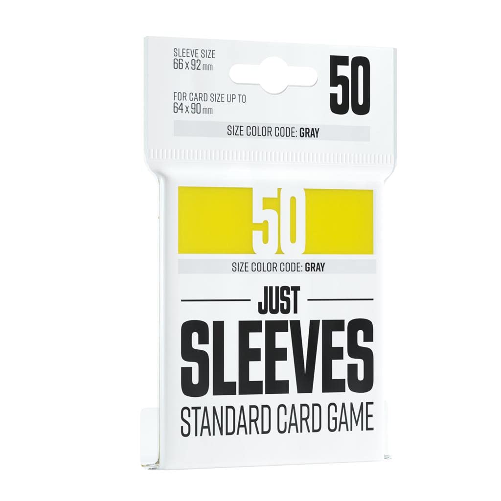 Gamegenic Just Sleeves - Standard Card Game Protection | Yellow | 50 Count 1