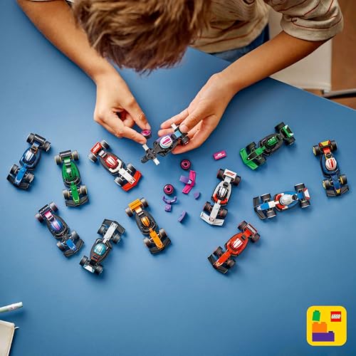 LEGO F1 Collectible Race Cars - 1 of 12 Mini Buildable Models with Moving Wheels for Kids 6+ 4