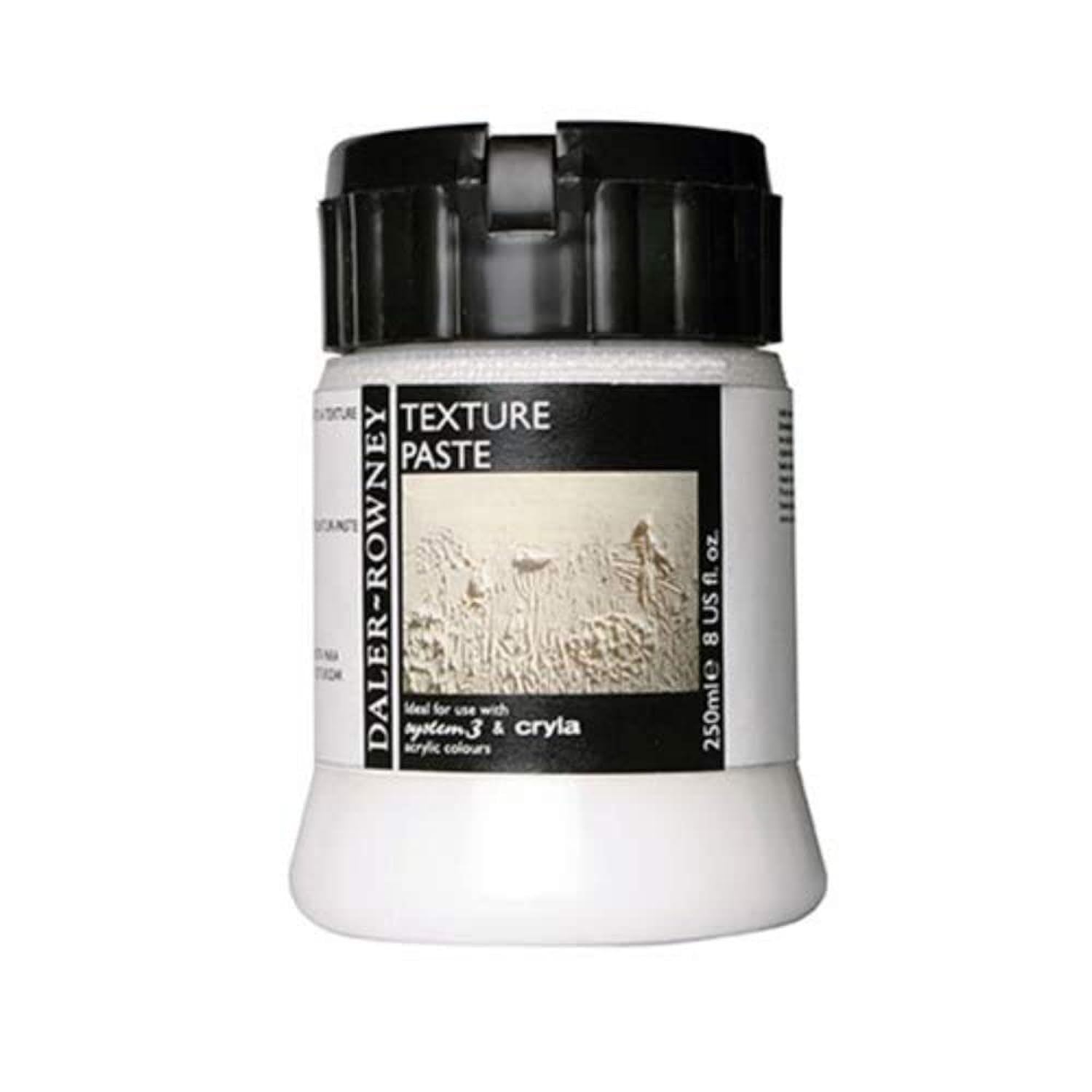 Daler Rowney Texture Paste - Heavy Layer Building | 250 ml | Matt White Finish