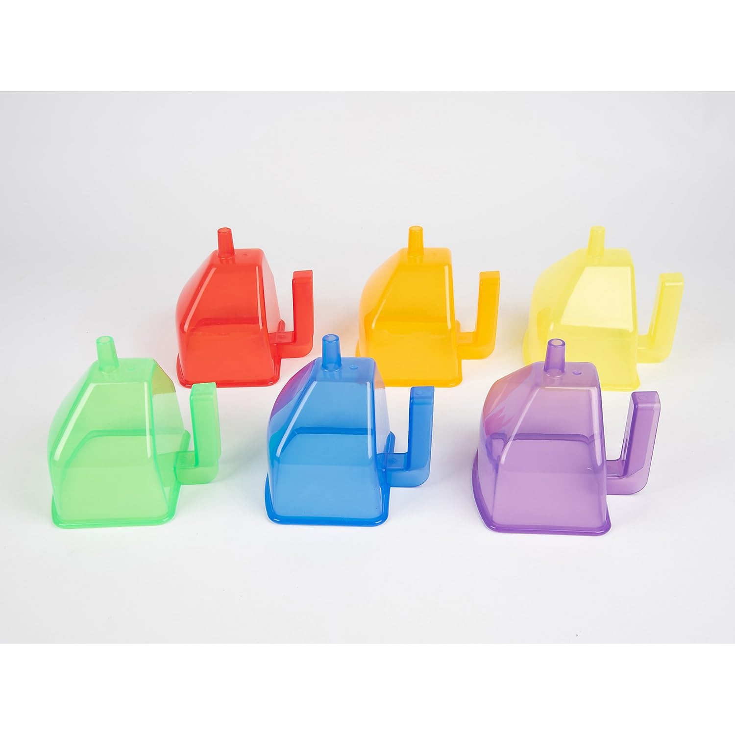 tickit Translucent Colour Funnels - Set of 6 | Early STEM & Motor Skills | Ages 18m+ 2