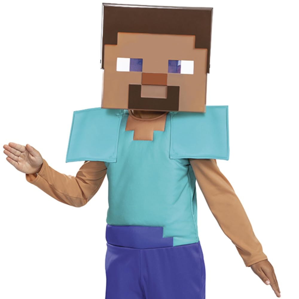 Minecraft Steve Costume - Child Size (4-6 Years) 8