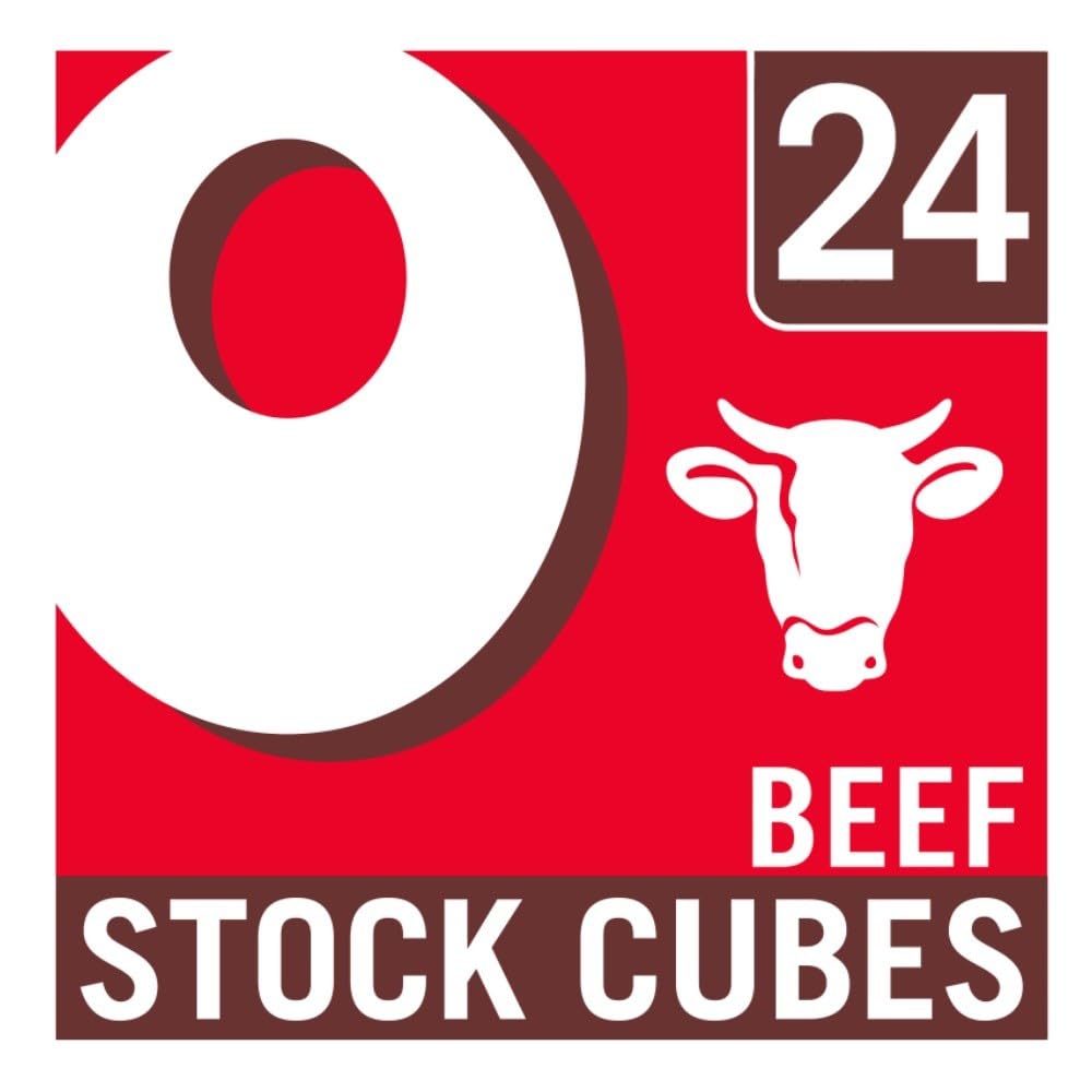 OXO Beef Stock Cubes - Rich & Savoury Flavour | 24 Cubes | 142g 1