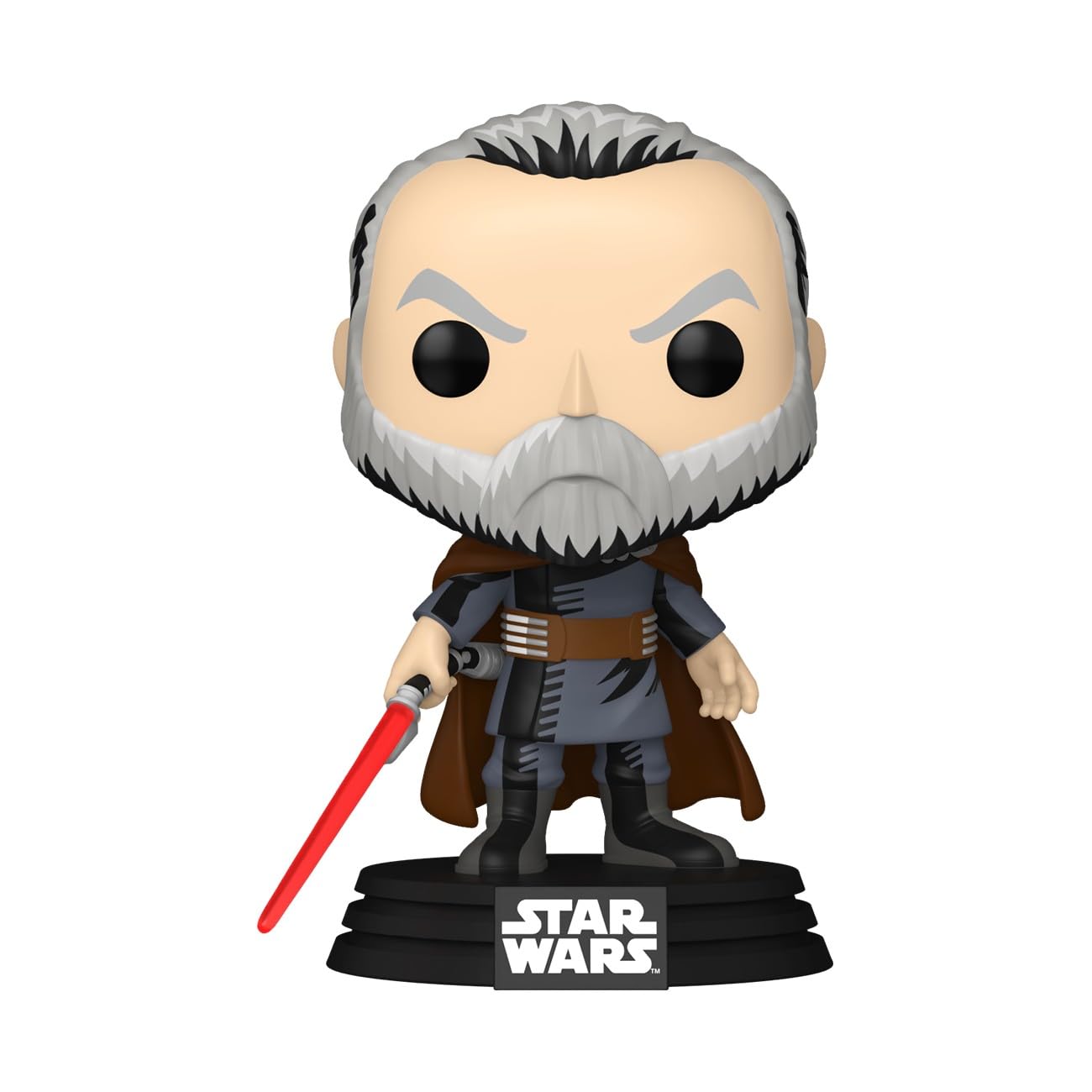 Funko Star Wars Count Dooku Chibi Vinyl Figure | 3.75 Inches | Multicolour
