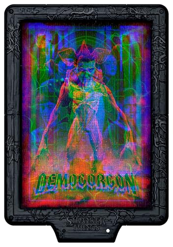 Clementoni Stranger Things Metamorphic Art Puzzle - 520-Piece LED Light-Up Jigsaw 8