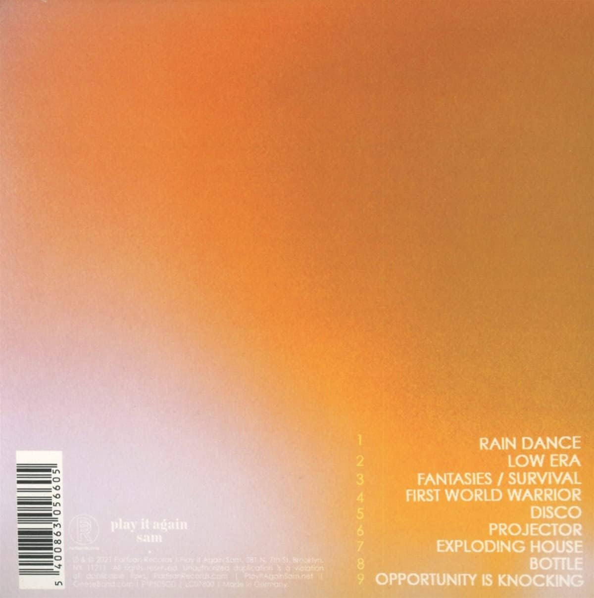 Geese - Projector Audio CD 2