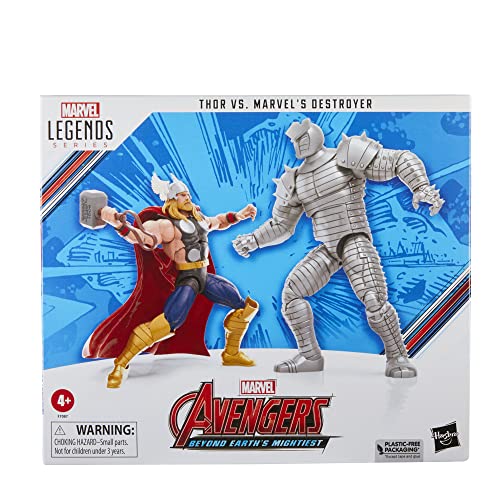 Hasbro Marvel Legends Series Avengers 60th Anniversary - Thor vs. Marvel's Destroyer Action Figure Set (F7087)