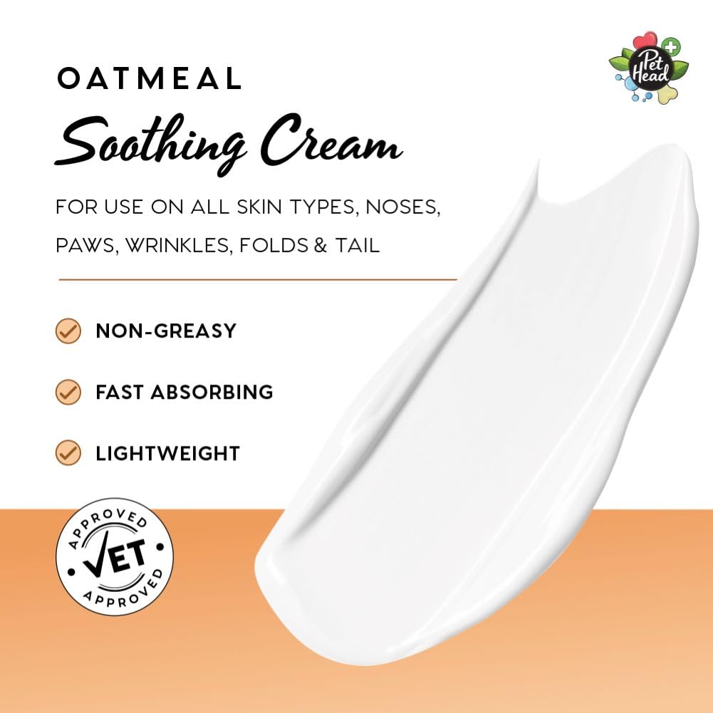 Pet Head Health Oatmeal Soothing Cream for Dogs - Fragrance Free, 85ml 4