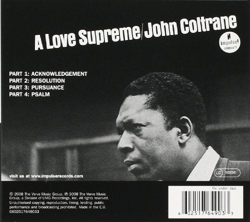 John Coltrane - A Love Supreme [Audio CD]