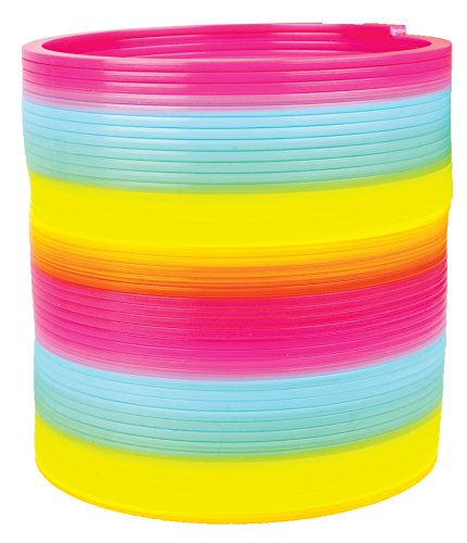 Tobar 10478 Rainbow Springy Wind-Up Toy - Large Plastic Coil for Ages 3+ | Walks Down Stairs 5