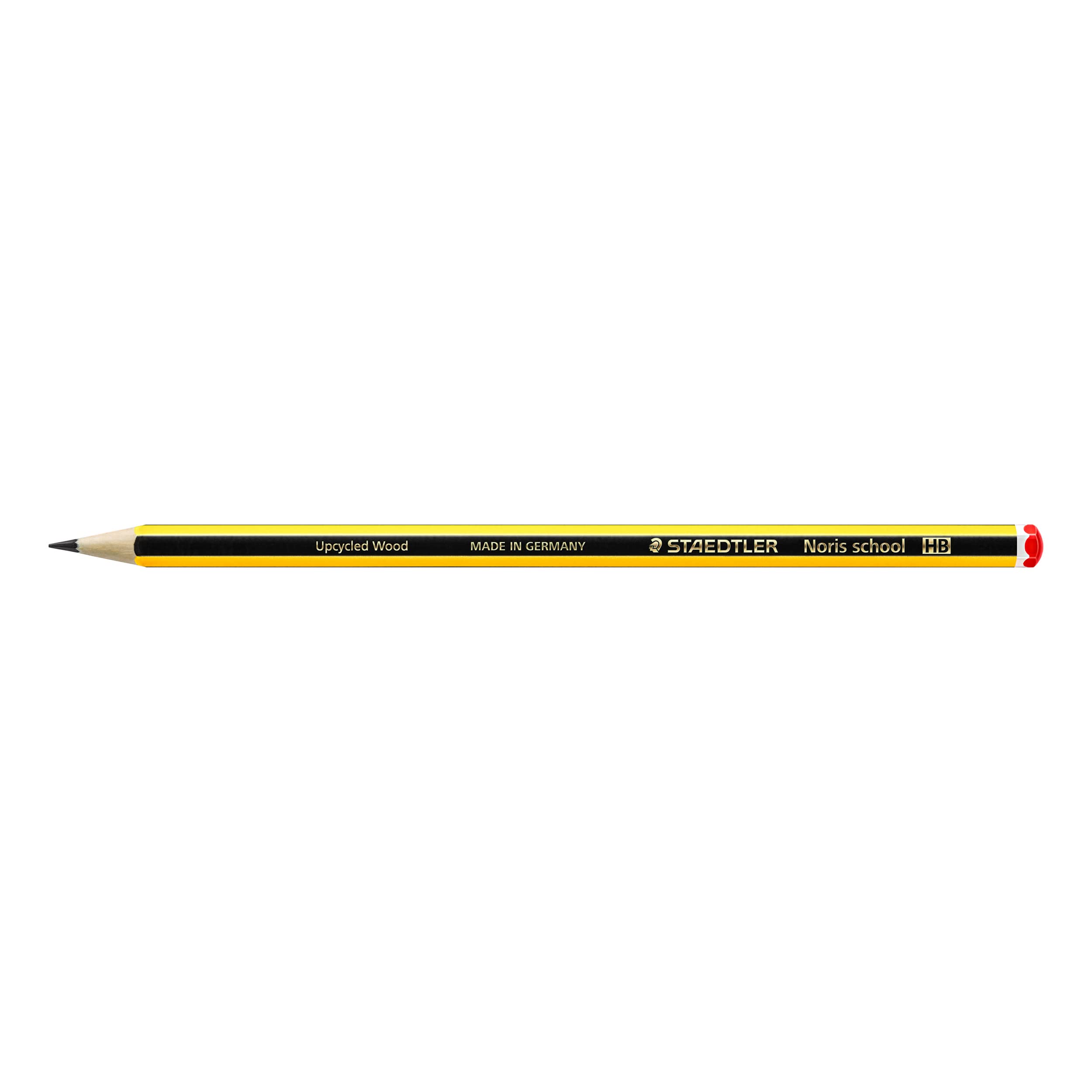 STAEDTLER 121S1BK10D Noris School Graphite Pencils - HB Degree (Pack of 10