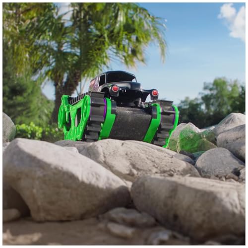 Monster Jam Grave Digger Trax - All-Terrain RC Vehicle for Kids 4+ 15