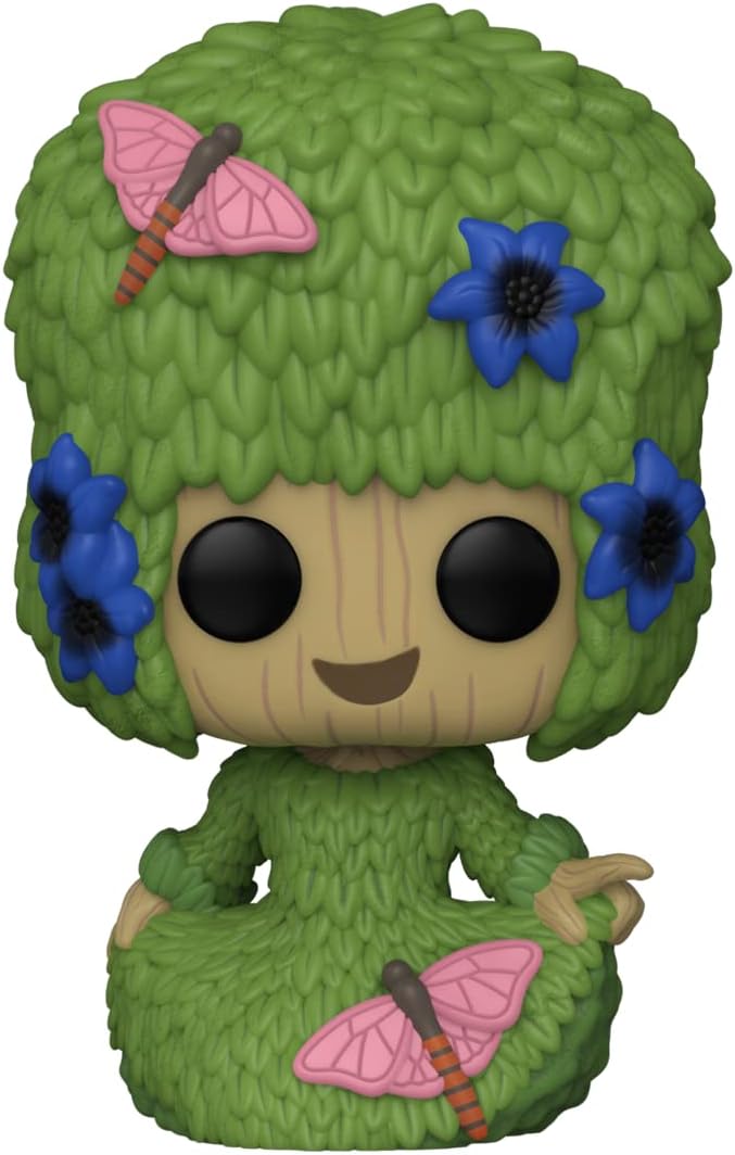 Funko POP! Marvel I Am Groot - Groot (Marie Hair) Vinyl Figure (70649)