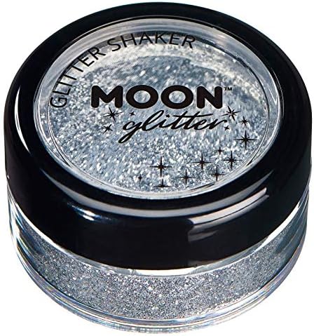 Moon Glitter - Holographic Glitter Shaker (5g) - Pink Cosmetic Grade Loose Glitter for Face, Body, Hair, Nails 19